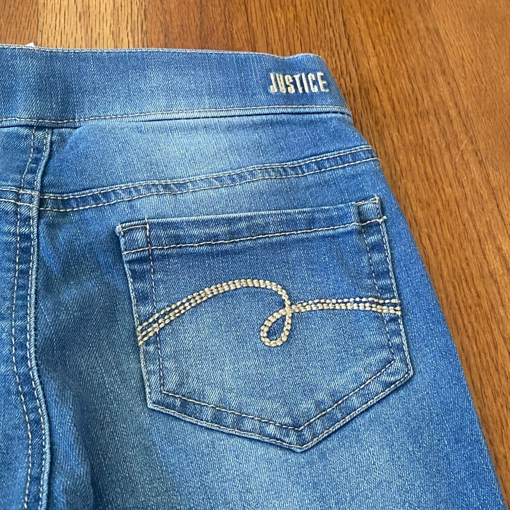 Justice Light and Dark Blue Denim Jeans Set - Picture 6 of 7